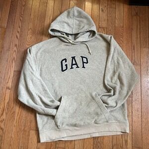 Vintage Gap Earth Tone Fleece Hoodie